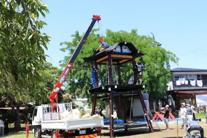 田村神社のお祭り