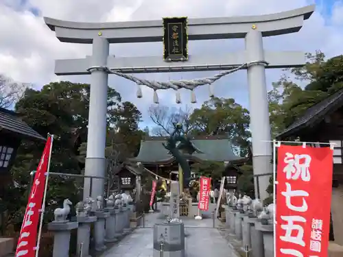 田村神社の鳥居