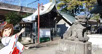 上小松天祖神社の狛犬