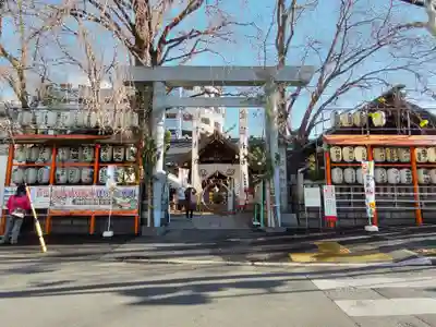波除神社（波除稲荷神社）の鳥居