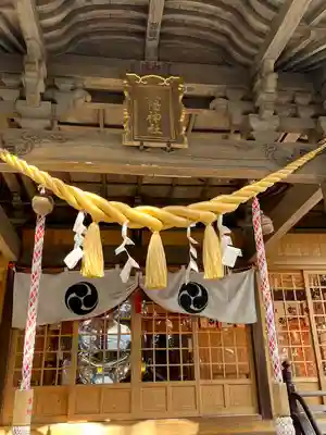 植田八幡神社の本殿・本堂