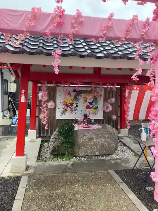 別小江神社の手水舎