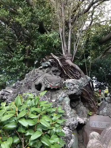 岡村天満宮の狛犬