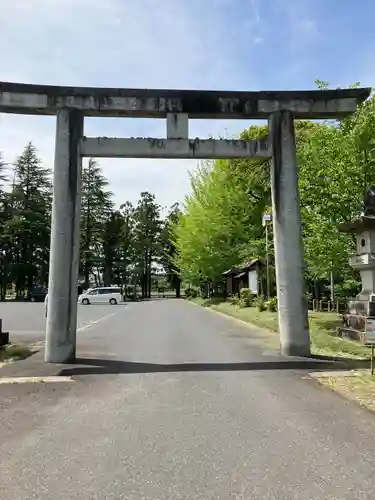 作楽神社の鳥居