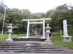 夕張神社の鳥居