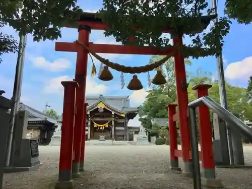 半城土天満神社の鳥居