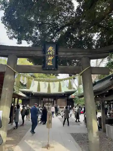 川越氷川神社の鳥居