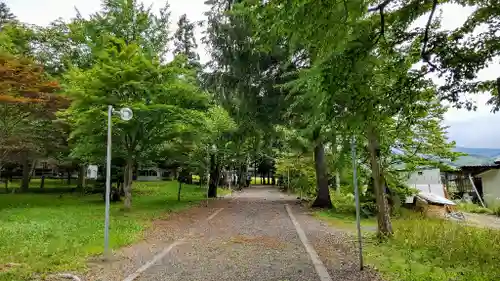 音江神社の庭園