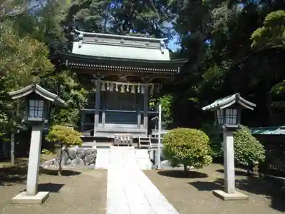 片瀬諏訪神社の本殿・本堂