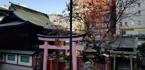 柳森神社の景色