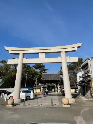 高砂神社の鳥居