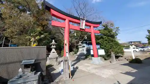 大稲荷神社の鳥居