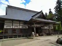 中尊寺の本殿