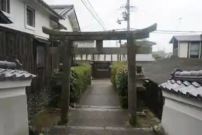 厳嶋神社の鳥居