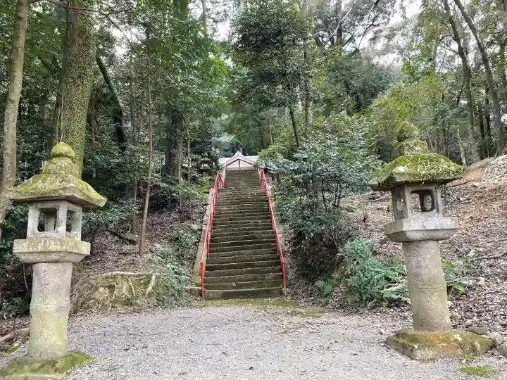 八ッ山神社の景色