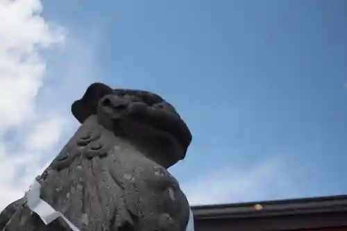 石和八幡宮(官知物部神社)の狛犬