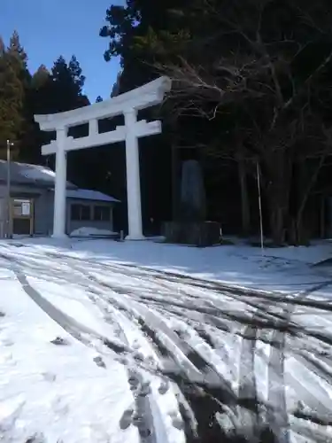 銀杏山神社の鳥居