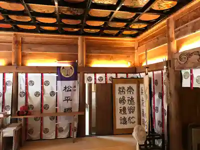 八幡神社松平東照宮の本殿・本堂