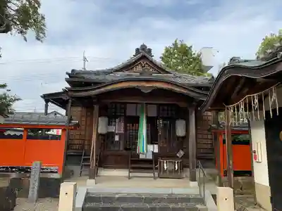 崇道天皇社の本殿・本堂