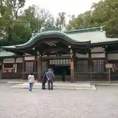 上知我麻神社（熱田神宮摂社）の本殿