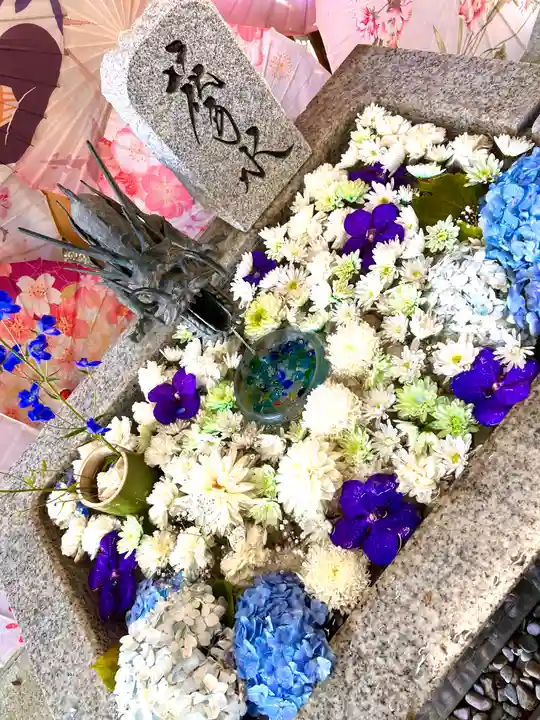 札幌諏訪神社の手水舎