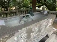 龍神社の手水