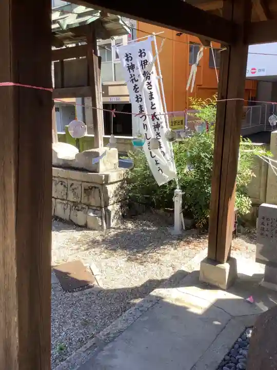 三輪神社の手水舎