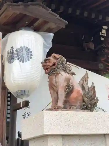 吉備津彦神社の狛犬