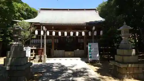 手子后神社の本殿・本堂