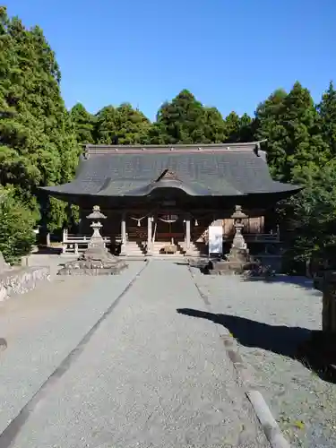 一条八幡神社の本殿・本堂