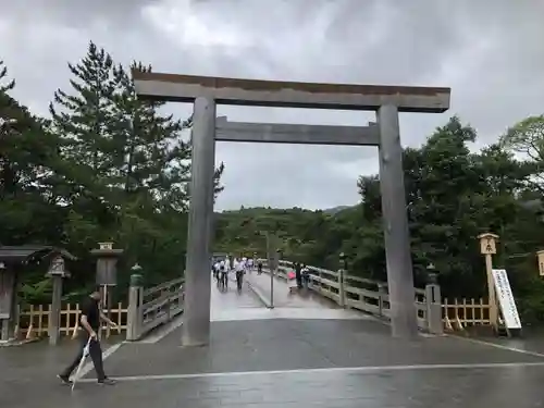 伊勢神宮内宮（皇大神宮）の鳥居