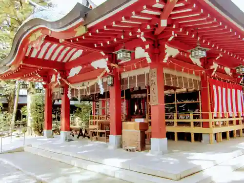 越ヶ谷久伊豆神社の本殿