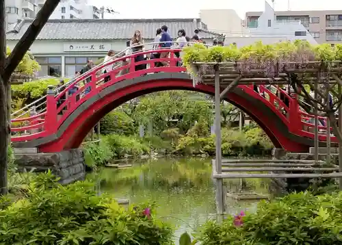 亀戸天神社の庭園