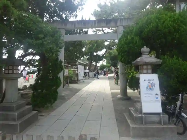 森戸大明神(森戸神社)の鳥居