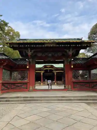 根津神社の山門