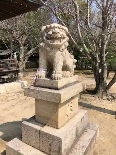 伊和都比売神社の狛犬