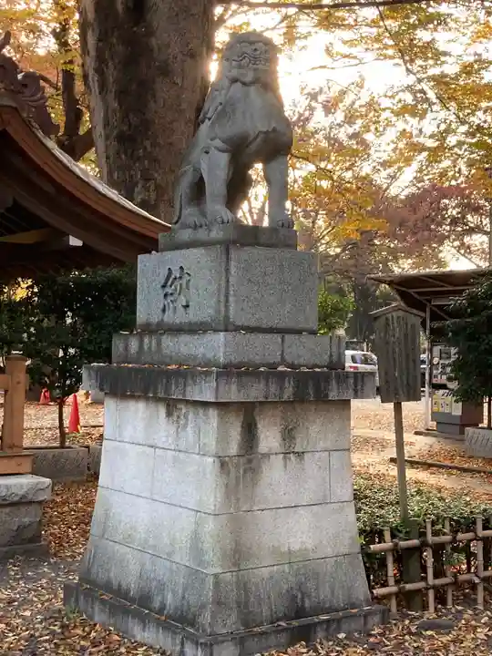 大國魂神社の狛犬