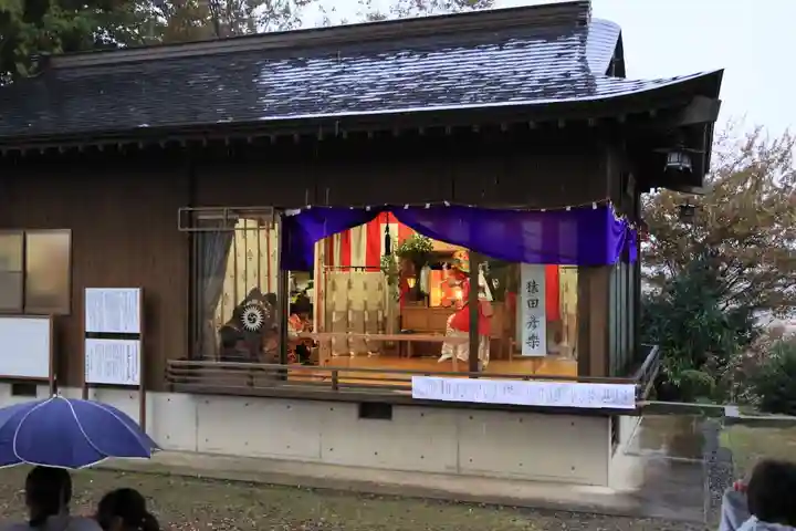 長屋神社の神楽