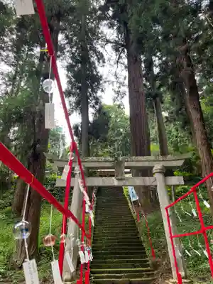 大宮温泉神社の鳥居