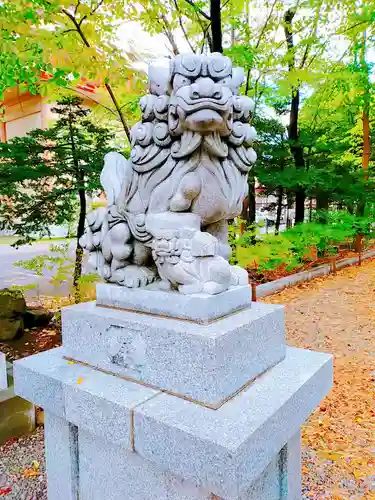 琴似神社の狛犬