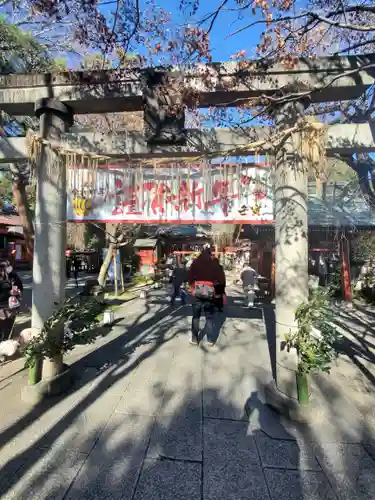 冠稲荷神社の鳥居