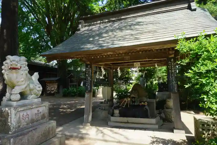 大宝八幡宮の手水舎