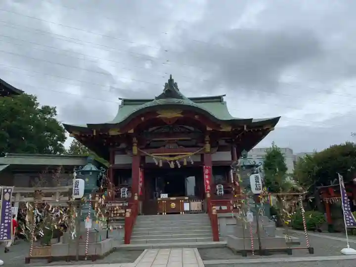 羽田神社の本殿・本堂