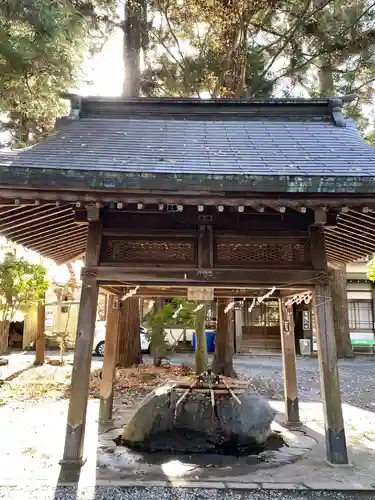 駒形神社の手水舎