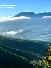 山家神社奥宮の景色