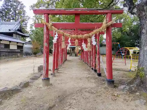 御鍬神社の鳥居