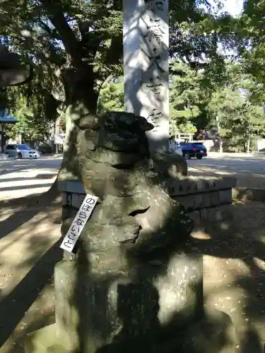 意富比神社の狛犬