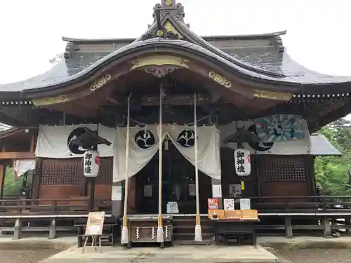 寒河江八幡宮の本殿・本堂