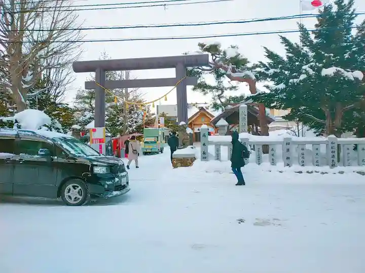 札幌村神社の鳥居