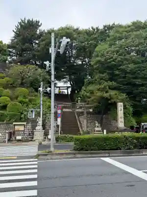 品川神社の鳥居